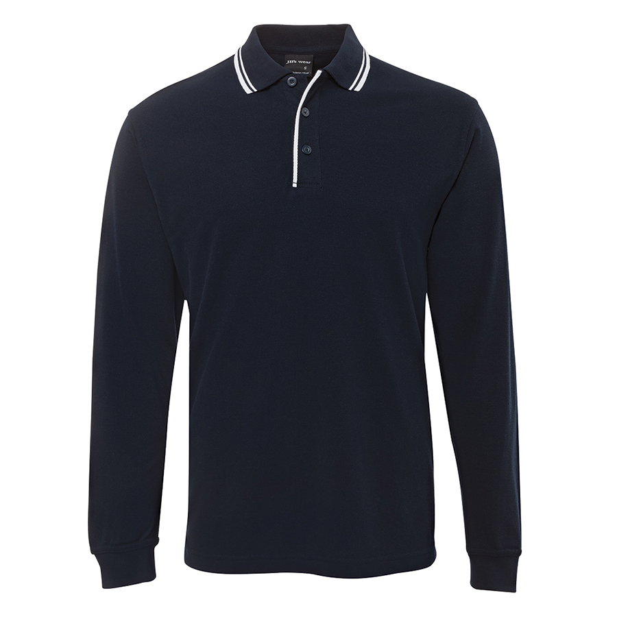 JB’S L/S CONTRAST POLO – Workwear Clothing Online