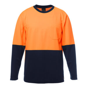 JB’S HI VIS L/S TRADITIONAL T-SHIRT