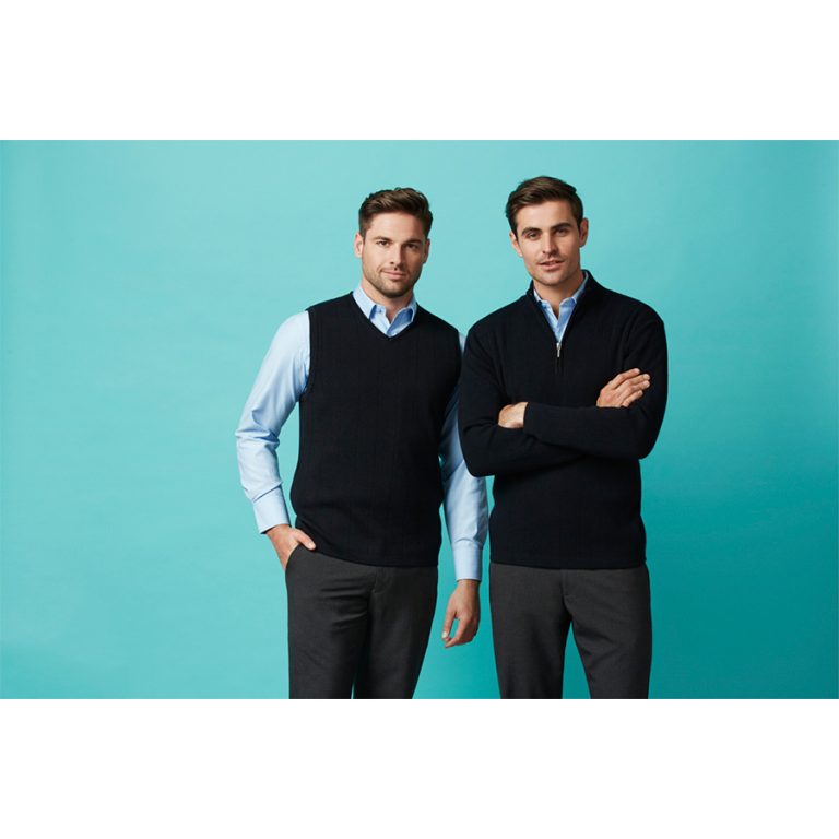 Biz Collection Mens 80/20 Wool-Rich Pullover (WP10310)