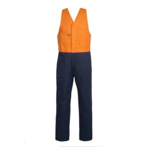 NCC TWO TONE COTTON DRILL ROUGHALL WITH ELASTIC STRAPS