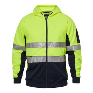 NCC PEAK HI VIS TWO TONE HOODIE WITH CSR TAPE