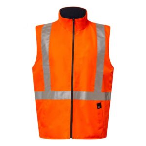 NCC NSW HI VIS REVERSIBLE FLEECE VEST WITH CSR TAPE